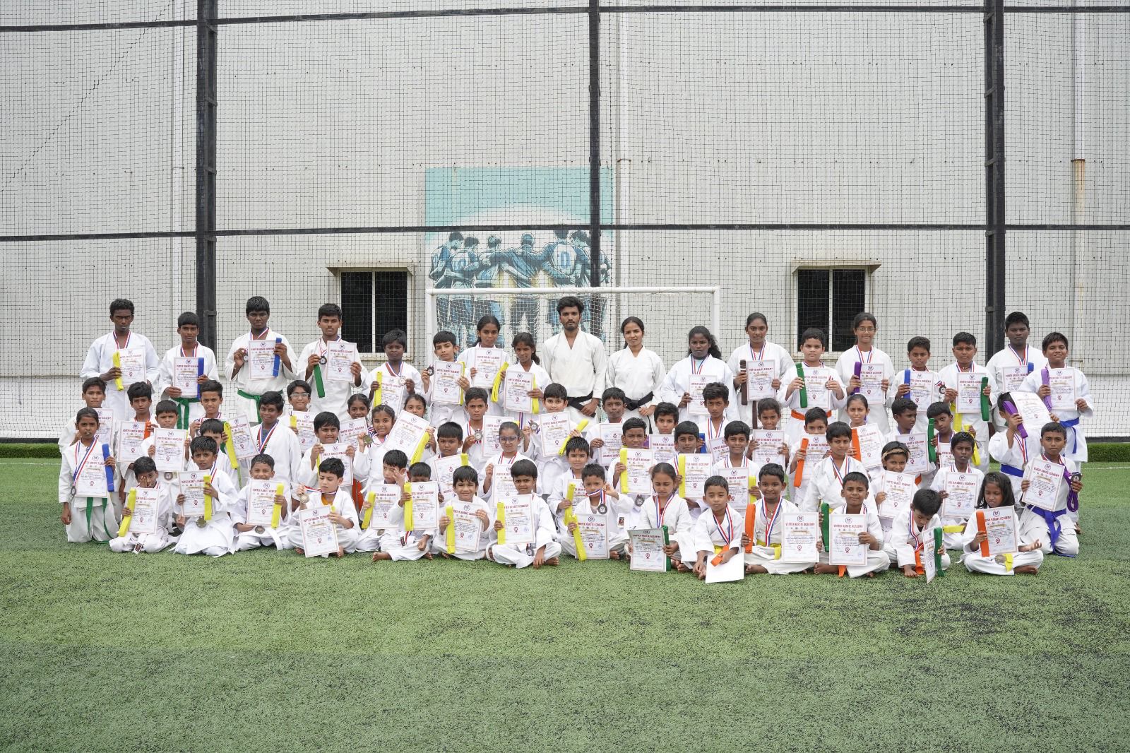 Junior Karate program at Vortex Karate Academy